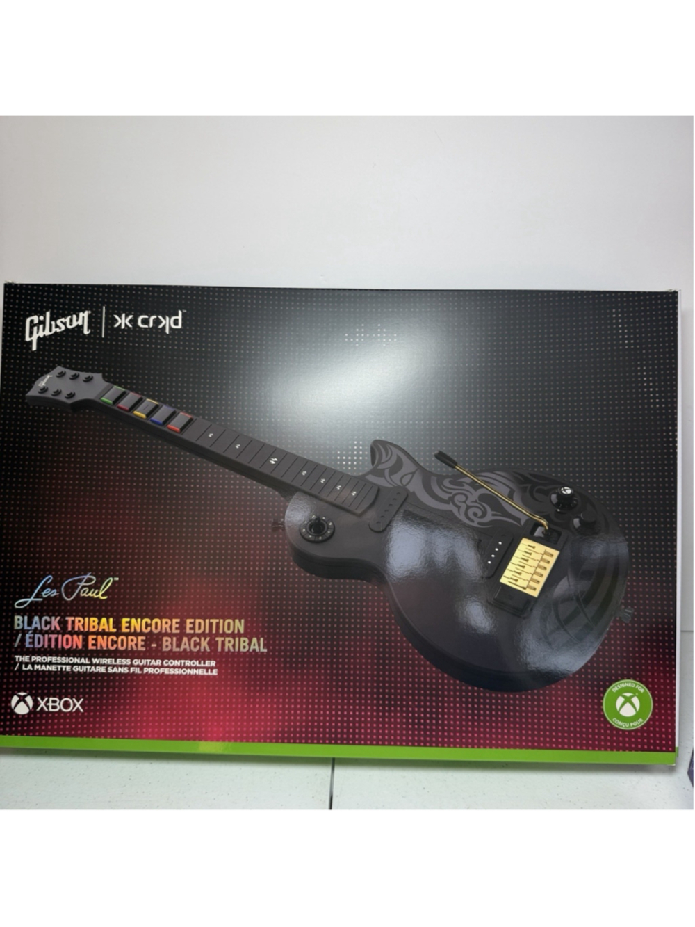 CRKD Gibson Les Paul Guitar Controller Wireless Xbox PC iOS Android NEW